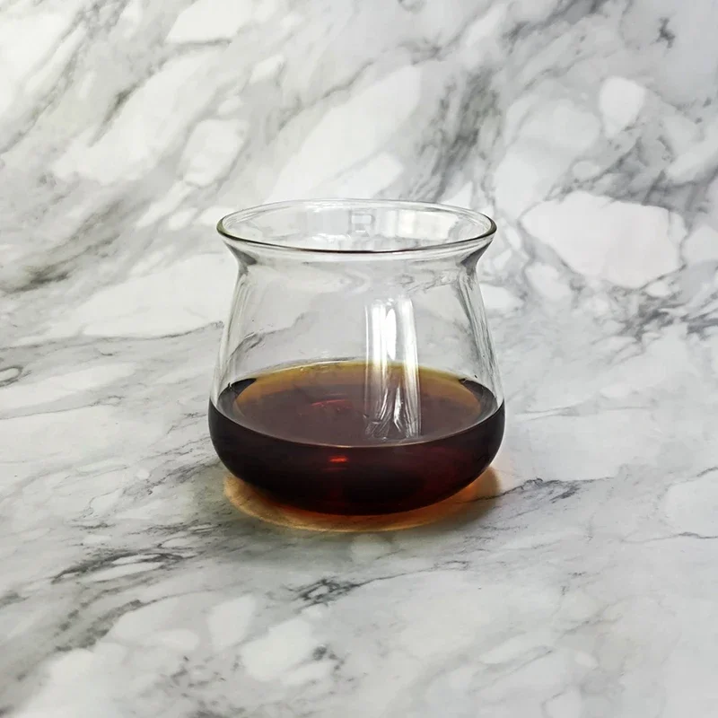 Glass Coffee Mugs High Temperature Borosilicate Glass Mug Coffee Cup 210Ml Hand Brewed Coffee Mug