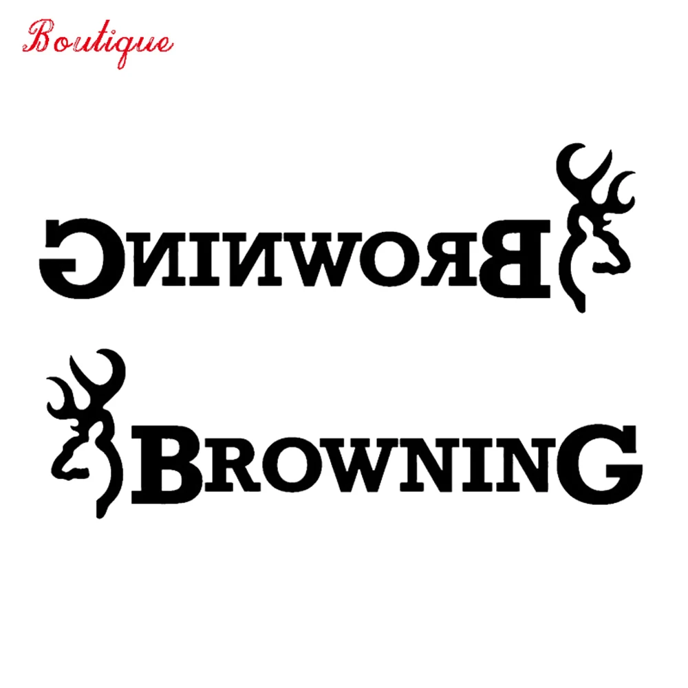 Fun browning hunting deer buck chasse car stickers, windshield bumper motorcycle decals vinyl cover scratch Waterproof PVC