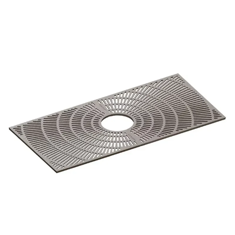 Custom Design Outdoor Heavy Steel Tree protection Grating Sidewalk Metal Tree Grilles Street Road Tree Grate