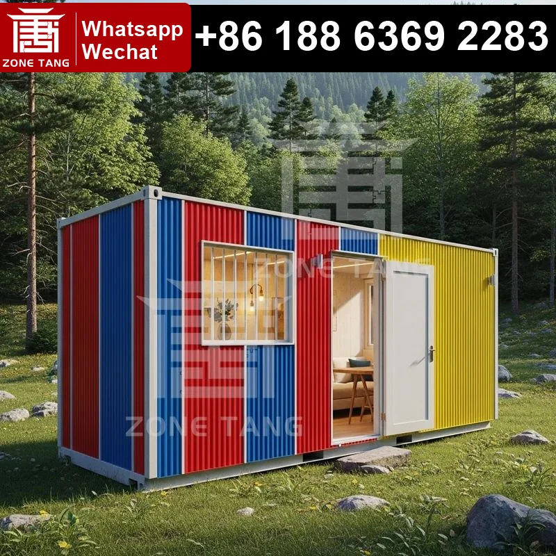 

Плоская упаковка для дома, легко модифицировать, небольшой дом, удобный сборный контейнер для доставки, домики, столовая, сделай сам, крошечные домики, прочная мода