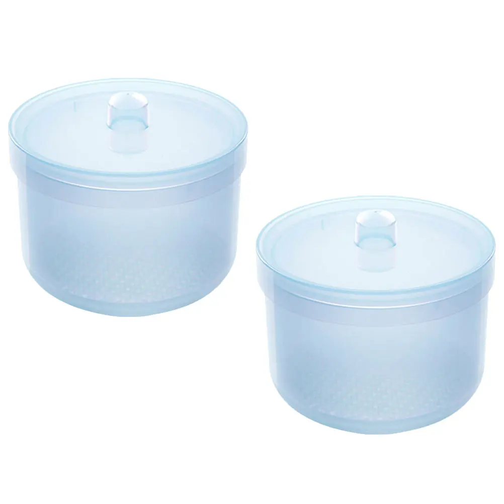 

2Pcs Sterilization Cup Nail Tool Holder Two-in-One Tank Cleaning Box Manicure Supplies Nail Salon Sterilizer Manicure Supplies