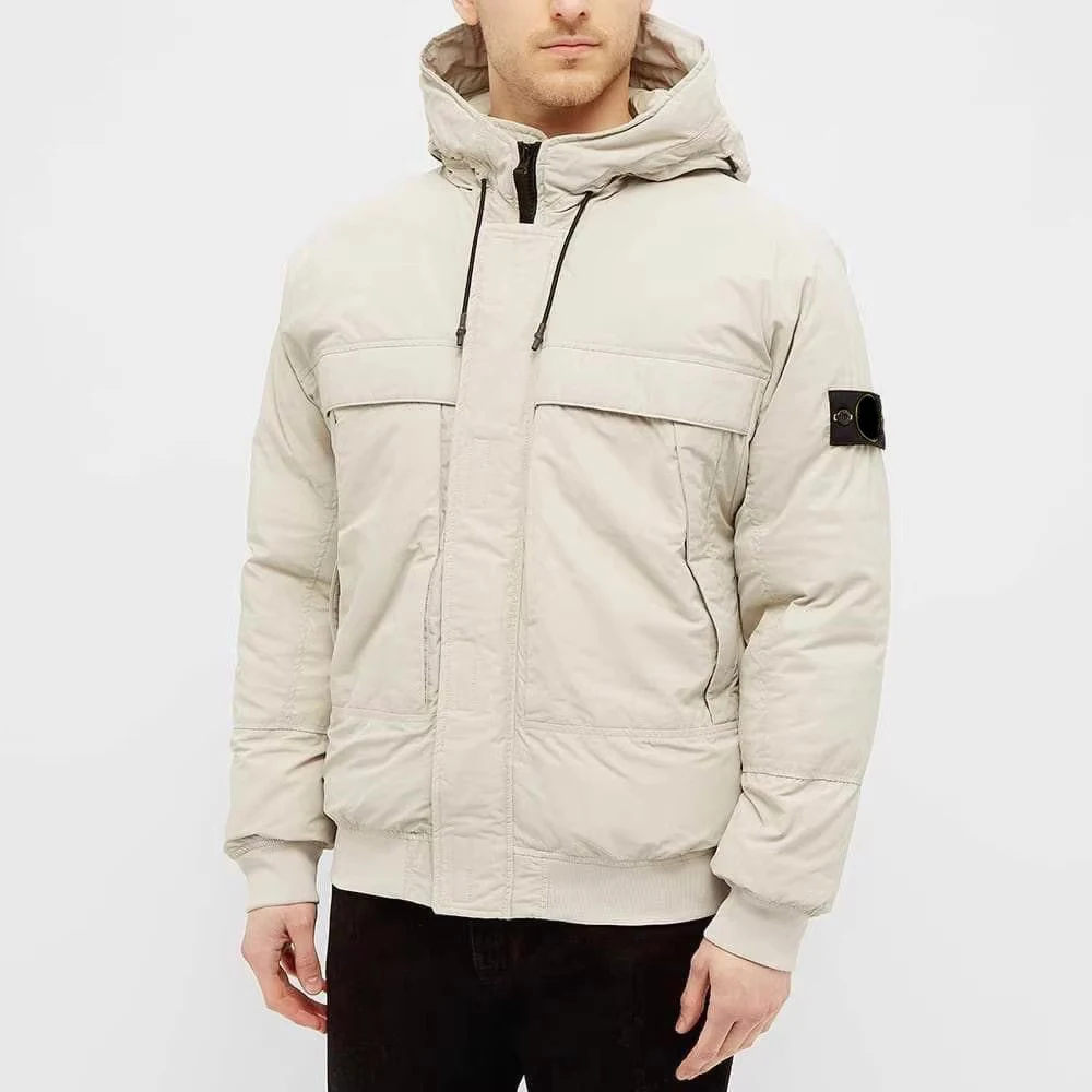 

Тяжелое функциональное хлопковое пальто Jaet Cass Bae с заплатками, верхняя одежда, теплая зимняя одежда с капюшоном