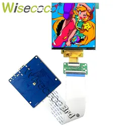 Wisecoco 4 Inch 720x720 LCD Display 1:1 Square Display Laptop Smart Home Raspberry Pi Display MIPI Driver Board