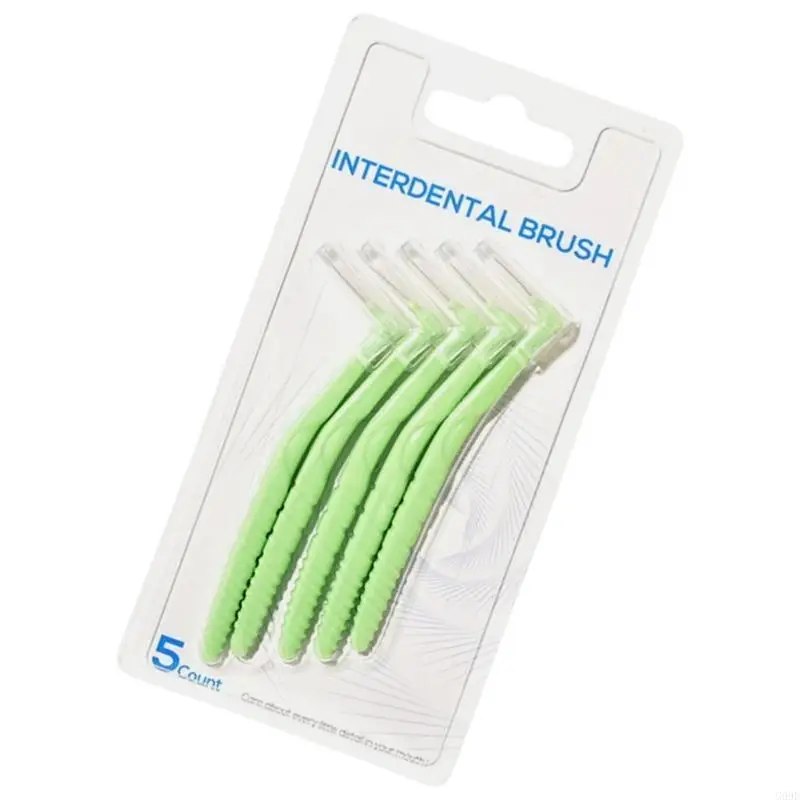 

G99E Interdental Brushes Bristled Dental Picks for Plaque Removal Health Safe for Brace,Dental Devices Tooth Cleaning Tools