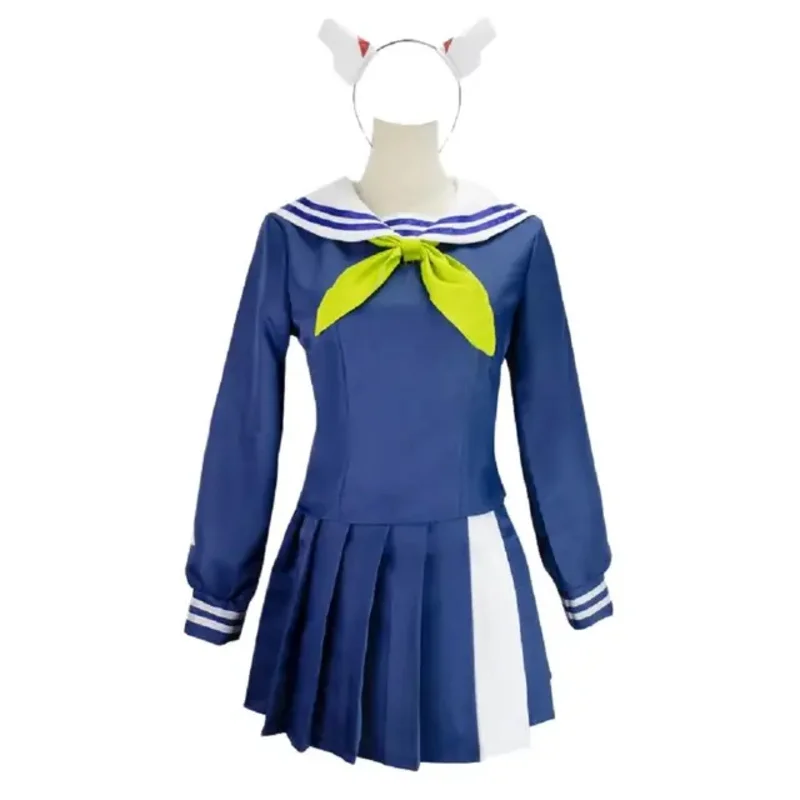 Qq38유니섹스 애니메이션 코스 카스미자와 미유 코스프레 의상 복장 할로윈 크리스마스 유니폼 정장