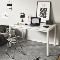 White Ins Writing Computer Desk Desktop Modern Home Office Table Student Study Desk Laptop Table for Office Escritorio Furniture
