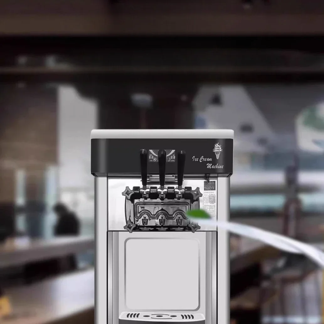 Ice cream machine Commercial ice cream Automatic ice cream machine Desktop vertical cone