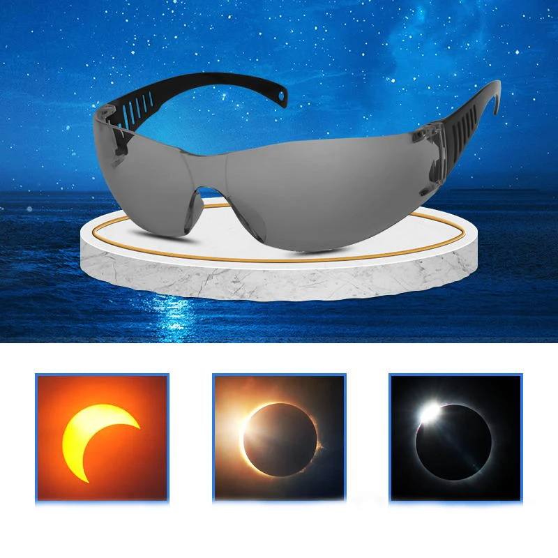 Solar Eclipse Glasses Solar Eclipse Observation Glasses Iso12312pc Lens Total Solar Eclipse Solar Goggles