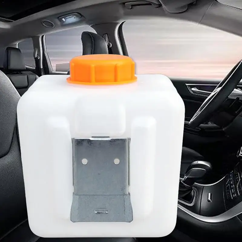 Tanque de combustible de calentador de estacionamiento de plástico grueso de 2.5L con adaptador de boquilla de aceite, Panel de Metal, juego de tornillos para We-basto Eber-spacher