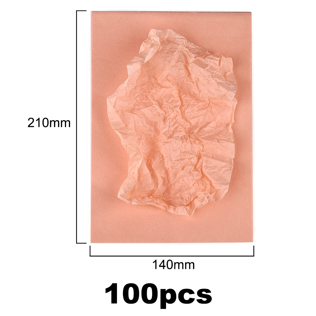 Liner Seidenpapier 100 Stück A4/A5 für Kleidung, Hemden, Schuhe, DIY, handgefertigt, durchscheinend, Weinpapier, Geschenkverpackung