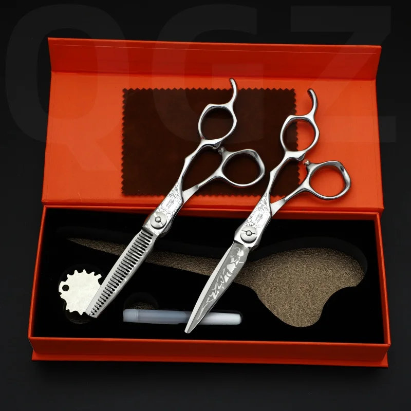 

MIZUTANI Hairdressing Scissors VG10,Professional barber tools，6.0 inch 440C,Tools Haircut Set