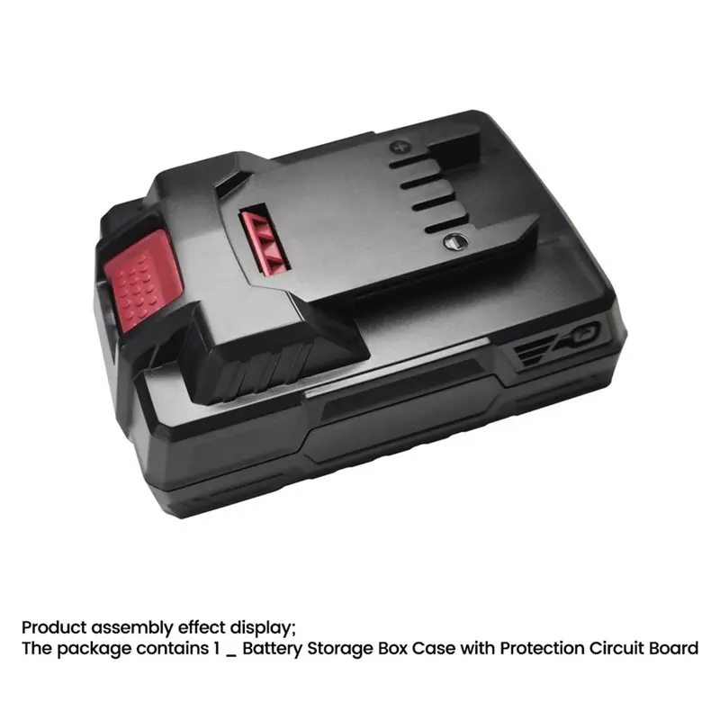 For PARKSIDE PCB Charging Board Compatible 5Core Battery Storage Box Case For 18650 Power Tool Nickel Strips Set