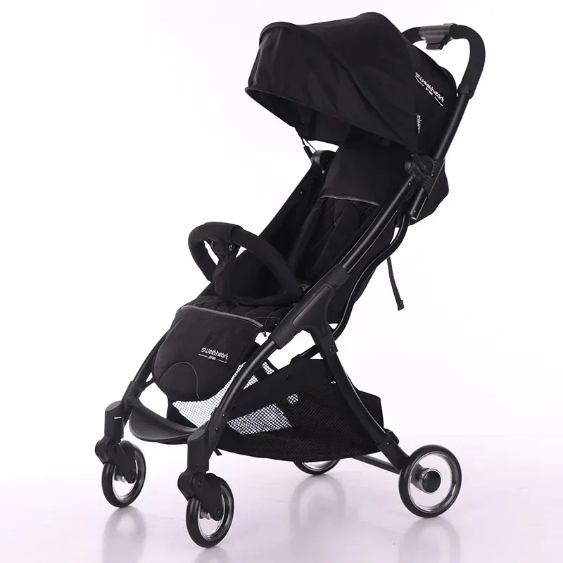 

Factory Direct Baby Trolley Can Sit Can Lie on The Plane Folding Children's Portable Pusher Cart Baby Stroller