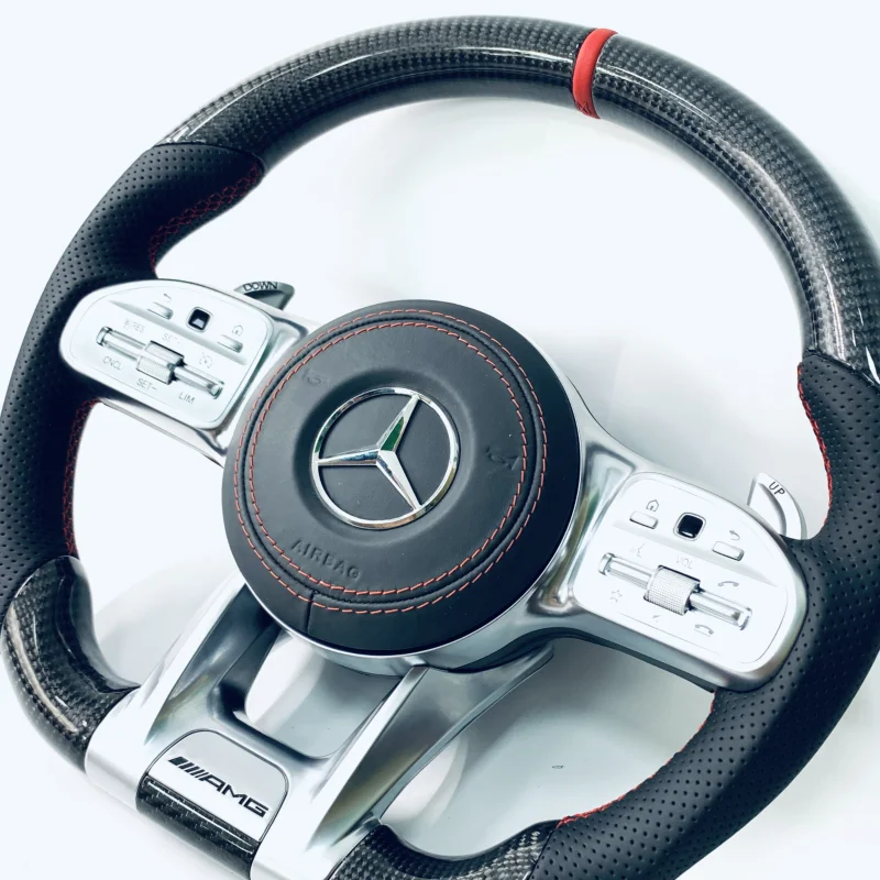 

Suitable for S-class lift steering wheel assembly W221 mahogany direction