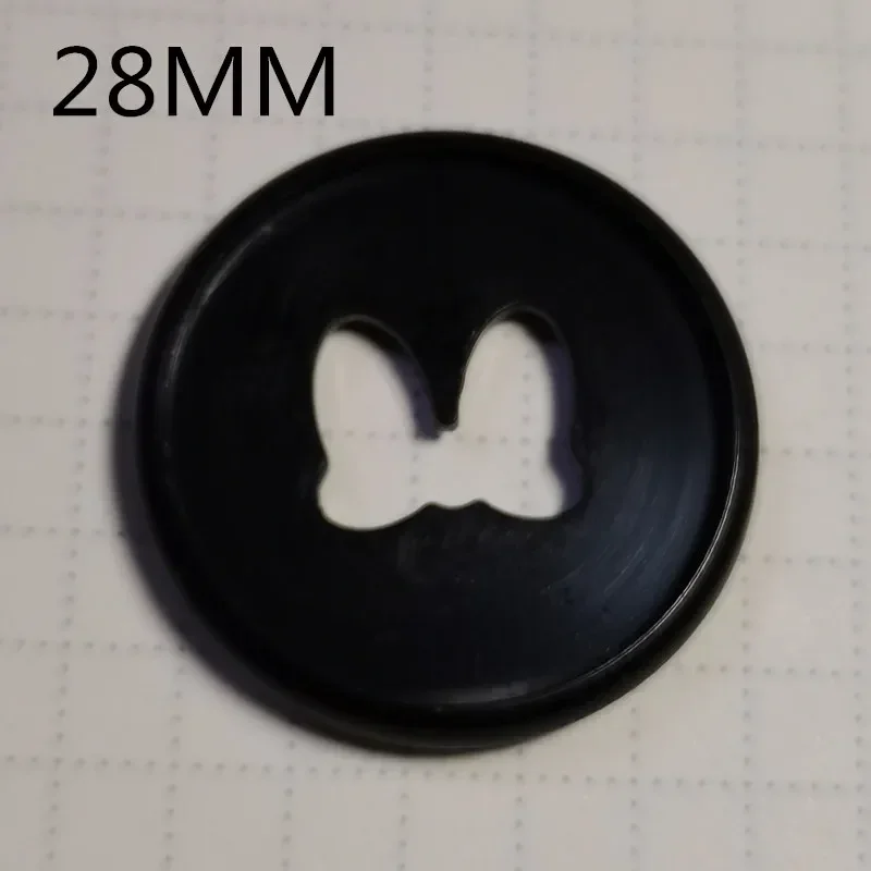 100PCS28MM ear pattern plastic binding ring binding buckle mushroom hole notebook binding supplies
