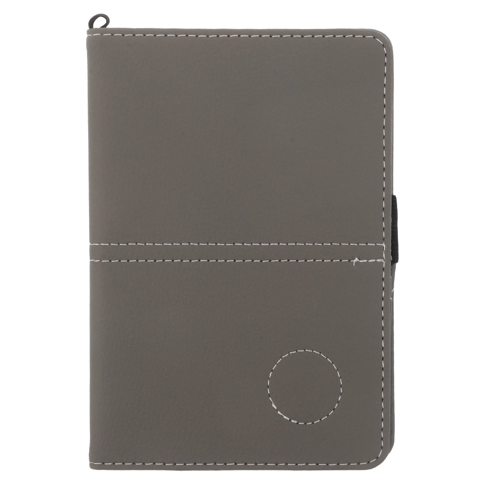 

Golf Scorecard Small Record Notebook Pu Waterproof Portable For Outdoor Small Record Notebook Golf Supplies Gray
