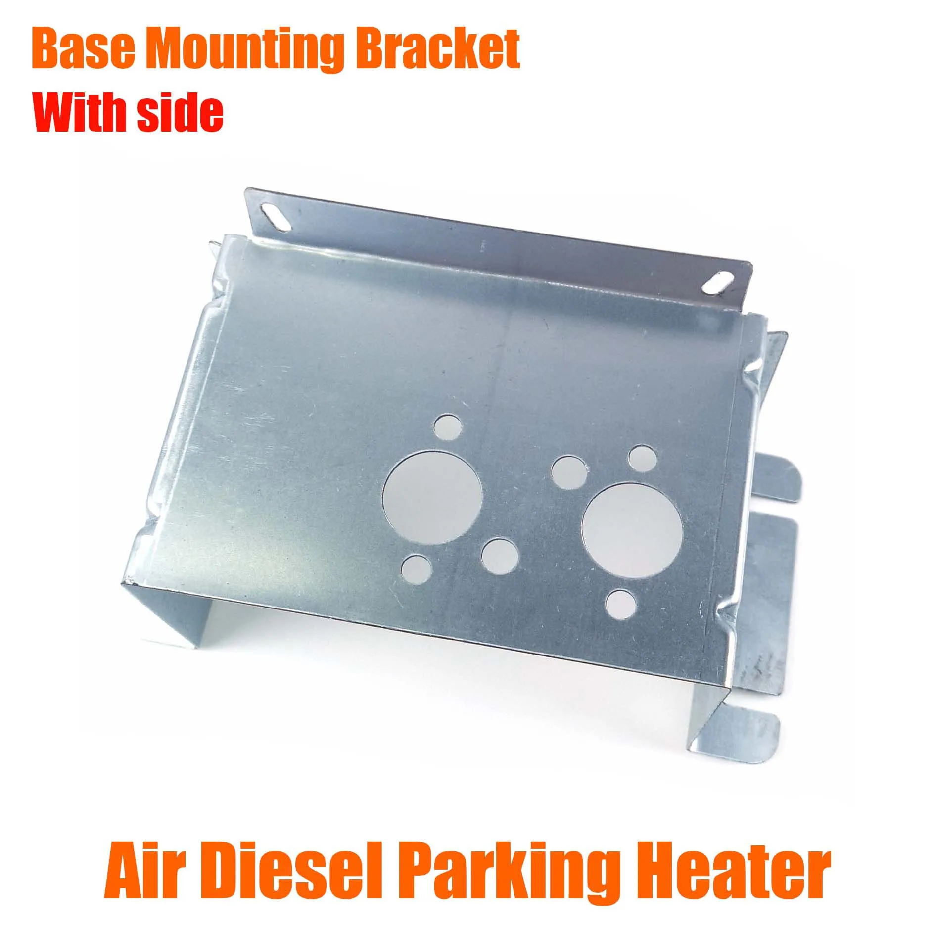 Air Diesel Heater Base Mounting Bracket Floor Plate Protect With Side Stand Silver For Car Truck VAN