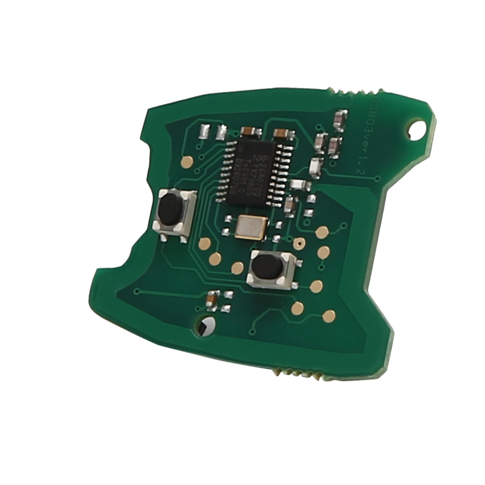 

HOT-433Mhz 2 Button Remote Key FOB Circuit Board For 307 / Citroen 2000-2017 73373067C,433Mhz 2 Button Remote Key FOB Ci