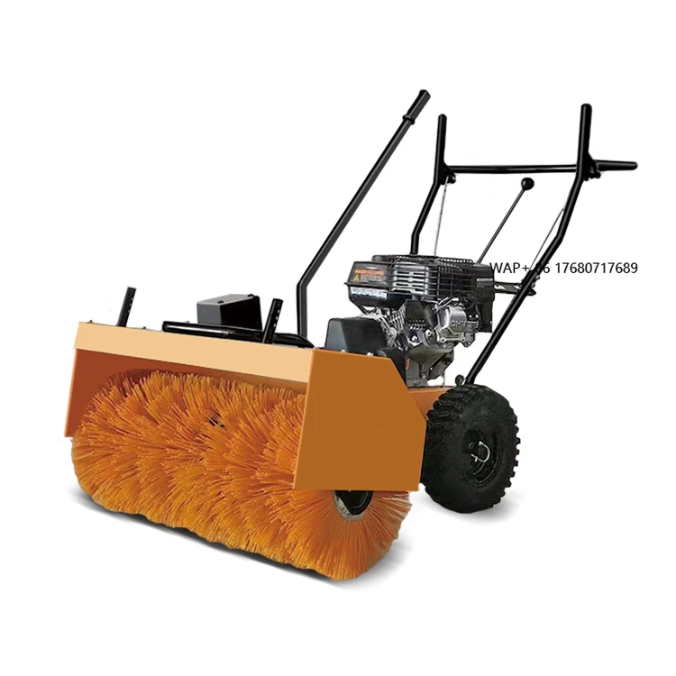CleanHorse N800 Snow Removal Machine Mini Walk Behind Snow Road Sweeper