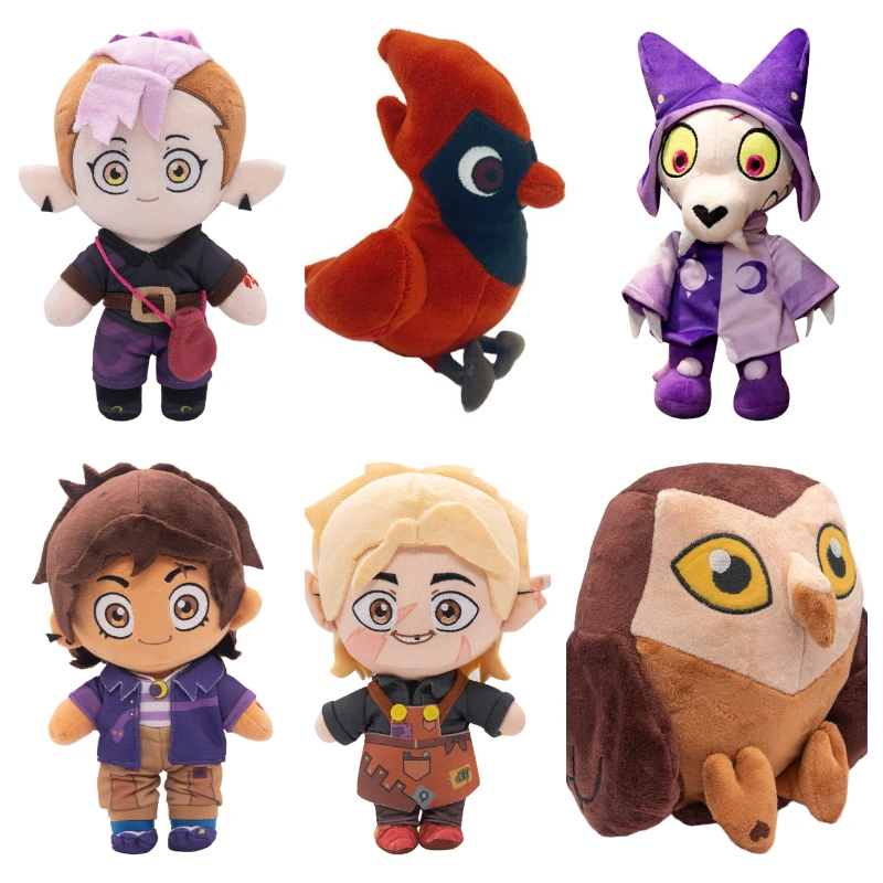 Anime King Luz Amity Hunter Plush The Owl Cosplay House Cartoon Fantasy Soft Stuffed Mascot Adult Kids Birthday Xmas Gifts