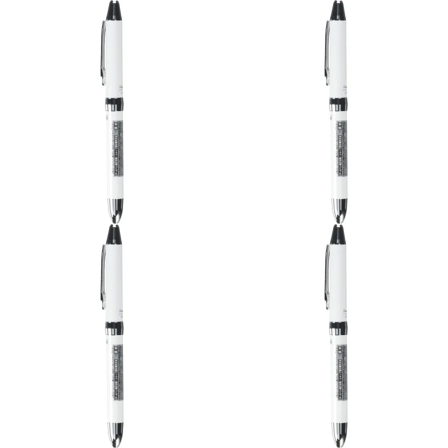 

Многофункциональная ручка Pentel Vicuna EX Fine Ballpoint Pen и механический карандаш 0,5 мм для офиса и школы, жемчужно-белый цвет