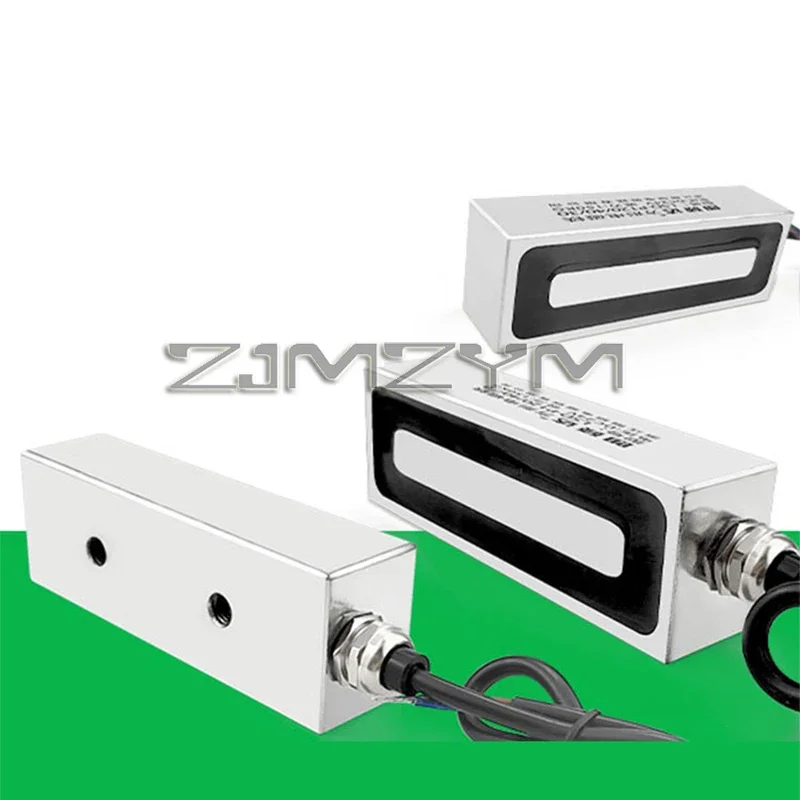 Industrial Electric Chuck dc Magnet Retangular Forte Atração Magnética Alta Potência P120 40 30 150kg