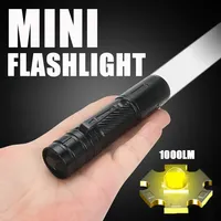 KDULIT LED Flashlight Rechargeable High-power 1000LM Ultra Bright Outdoor Camping Lantern Torch Night Fishing Hunting Lantern