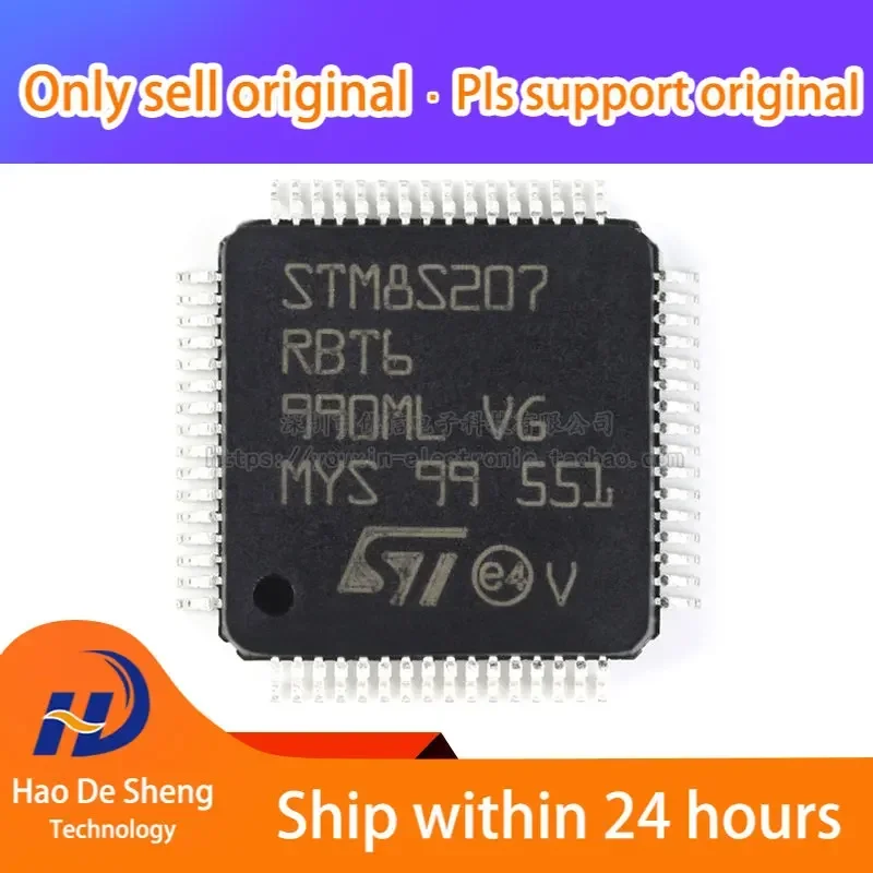 

10PCS/LOT STM8S207RBT6 STM8S207 RBT6 LQFP-64 New Original In Stock, electronic components supplies