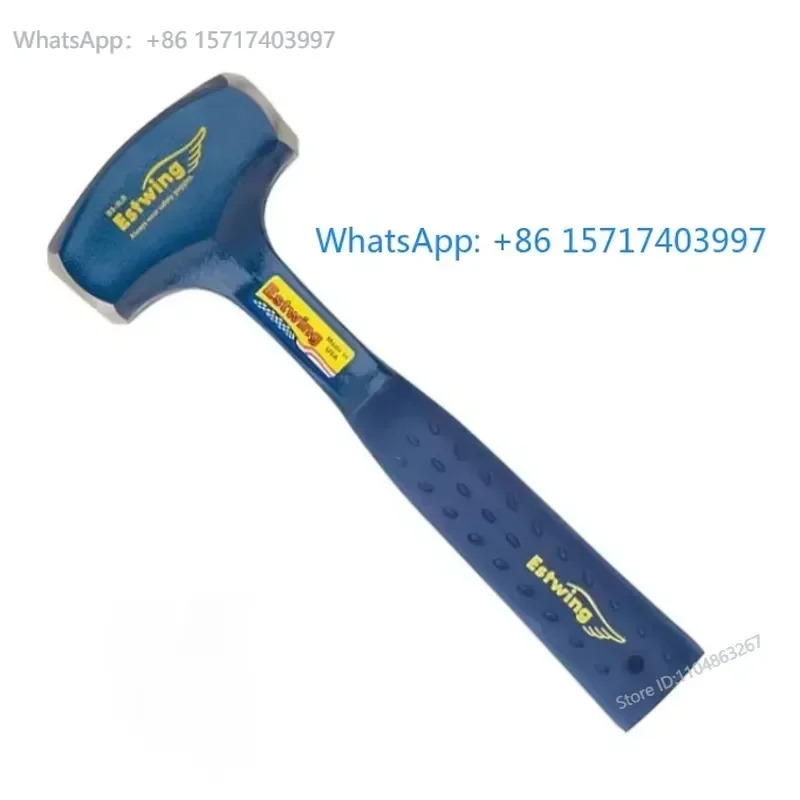 Integrated forging of round headed geological hammer