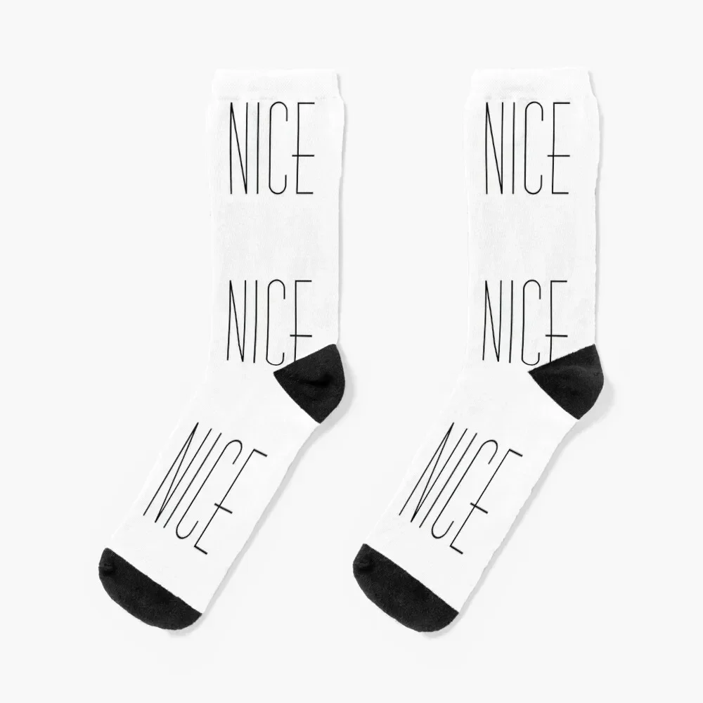 

Nice Socks sport retro luxe hiphop Socks For Man Women's