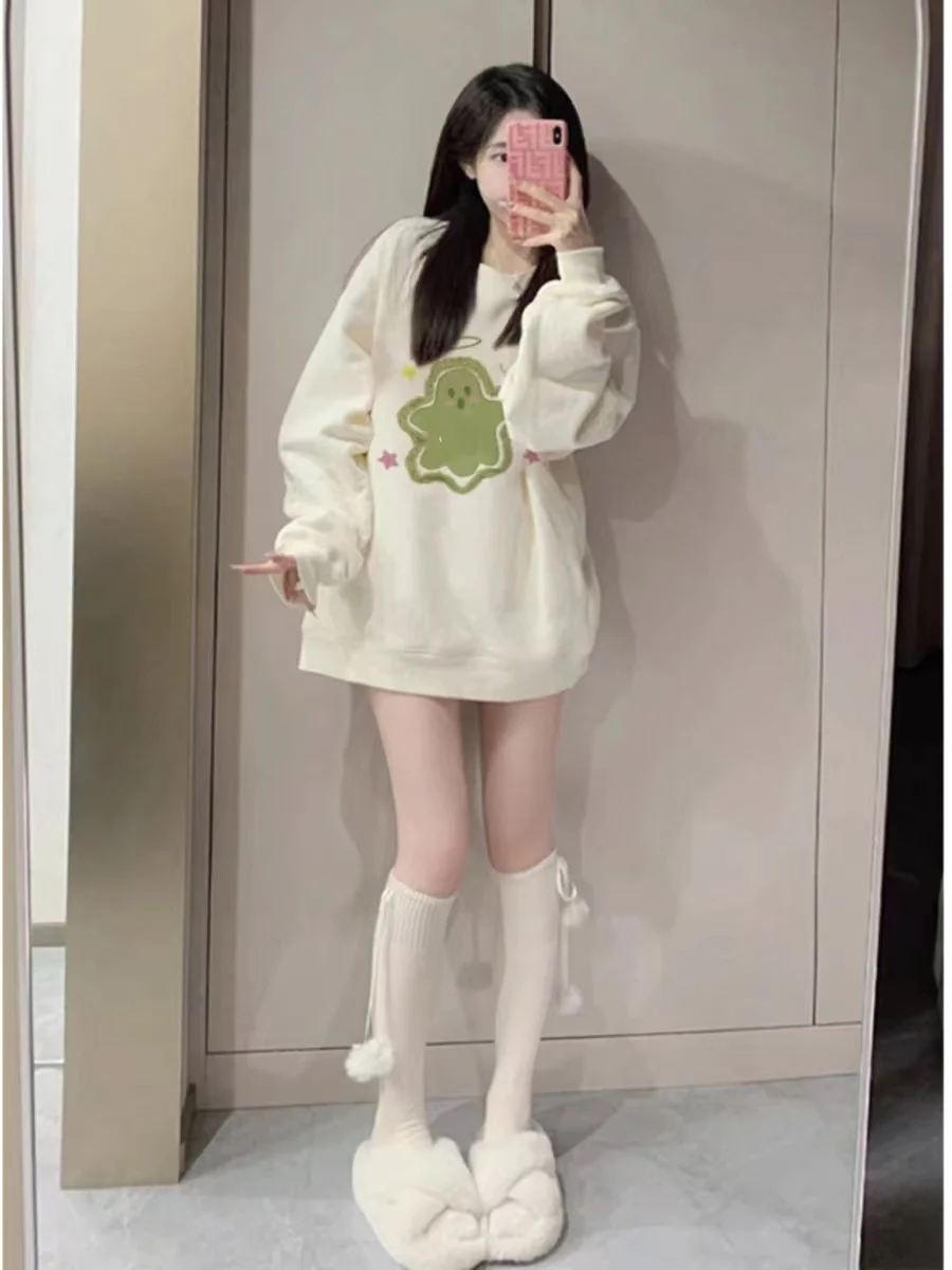 여성용 크롭 스웨트셔츠 가을 여성 의류 멀티 숄더 핸섬 크롭 베이스 액티브웨어 틴 슬리브스 불규칙한 디자인