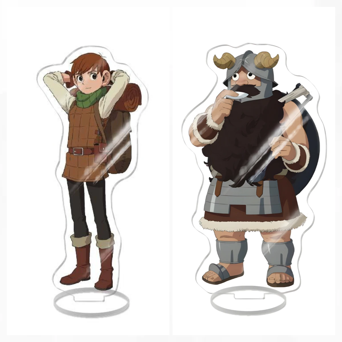 Hot Delicious in Dungeon Meshi Acrylic Desktop Decorations Anime Cute Stand Model Ornaments Cartoon Fashion Standing Sign Gift