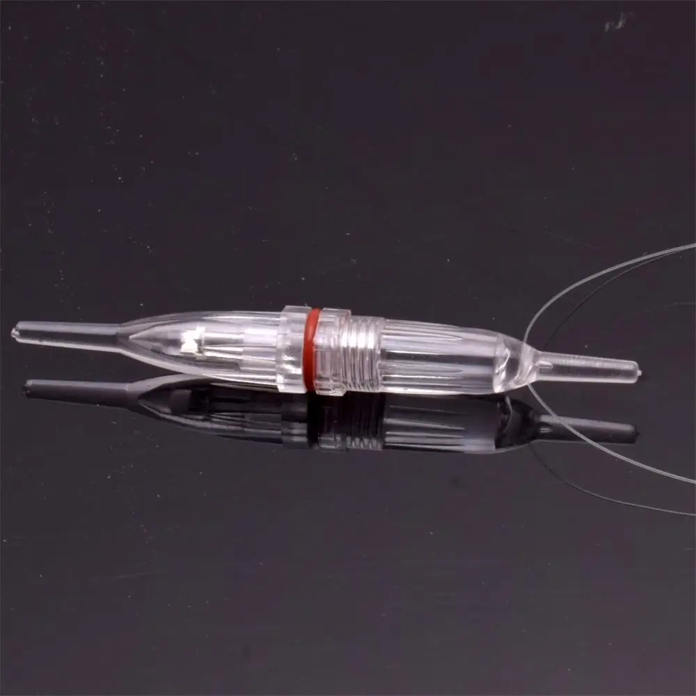 5 uds luces de pesca intermitentes de dos extremos, luces de pesca subacuáticas, luces de cebo nocturno de pesca en barco, luces traseras