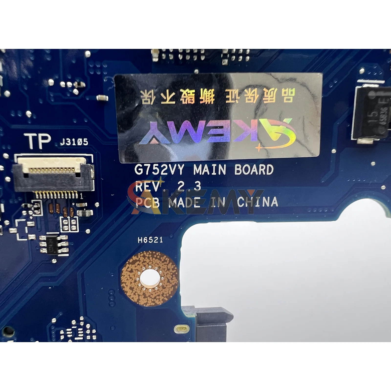 G752VT Motherboard Laptop UNTUK ASUS ROG G752V GL752VW GL752VL G752VSK G752VS Mainboard Notebook dengan I5 I7 CPU 100% Tes OK Stk