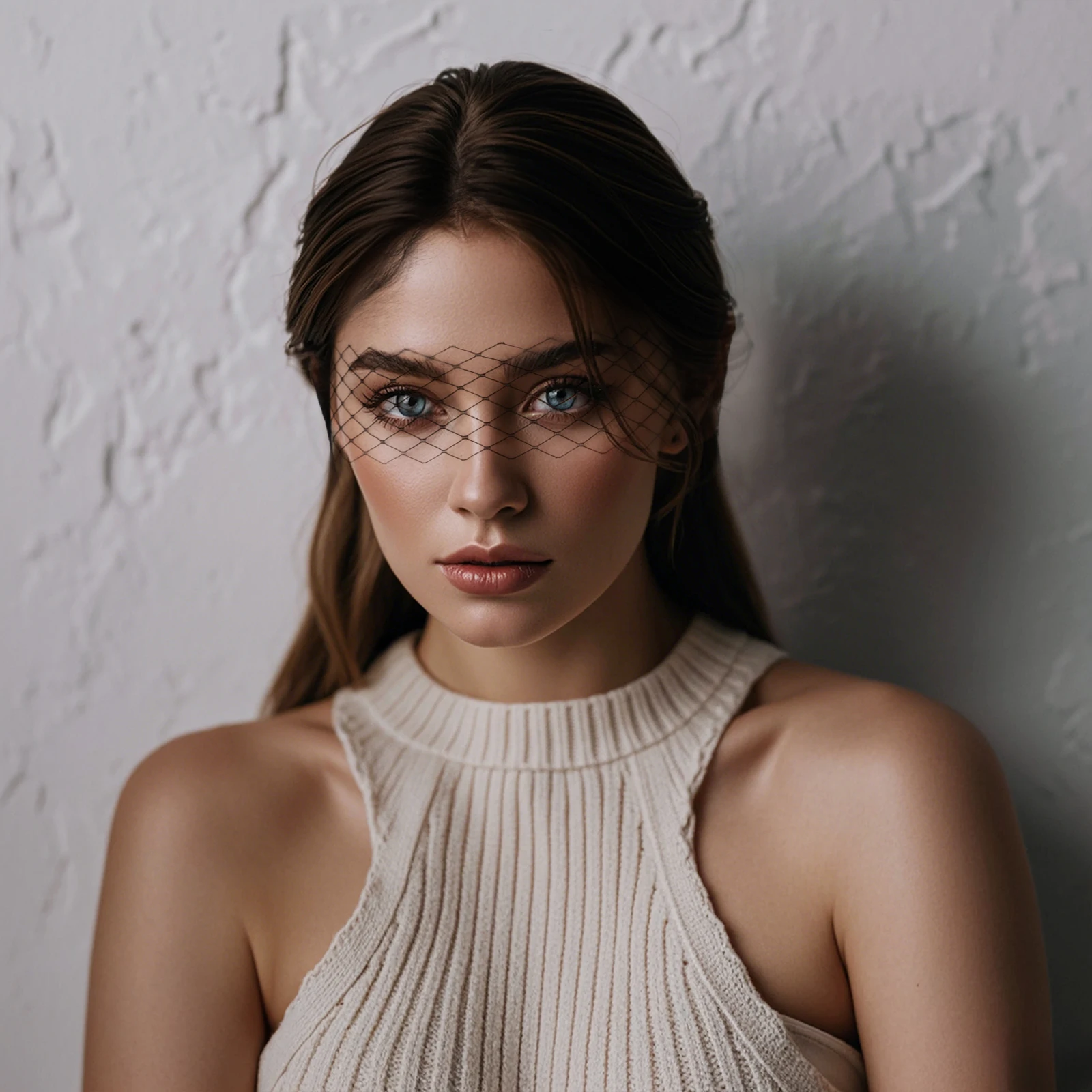 

TOPQUEEN черная фата, марлевая лента, фиксированные свадебные аксессуары, вуаль в виде птичьей клетки, женская карнавальная маска, реквизит для шоу MA44