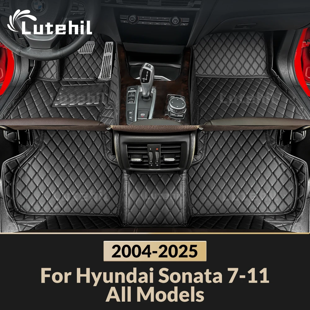 

Для Hyundai Sonata 7-11 всех моделей 2004-2025 2024, автомобильный напольный коврик, коврик в багажник, автомобильный ковер, аксессуары для интерьера