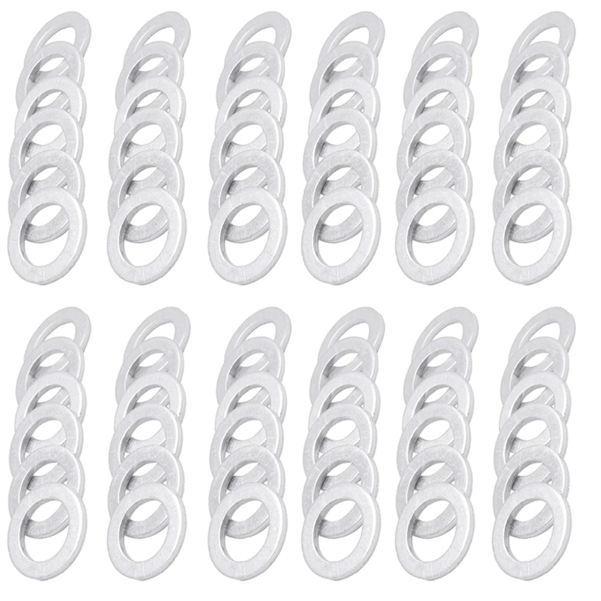 100Pcs 94109-12000 Oil Drain Plug Crush Washers 14mm for Honda Odyssey Accord Civic Crv Acuraa Mdx TL 9410912000