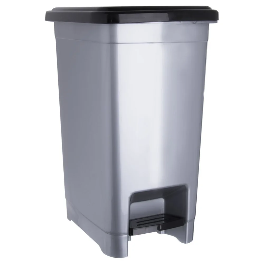 Plastic Prullenbak Met Pedaal Smal 15 L