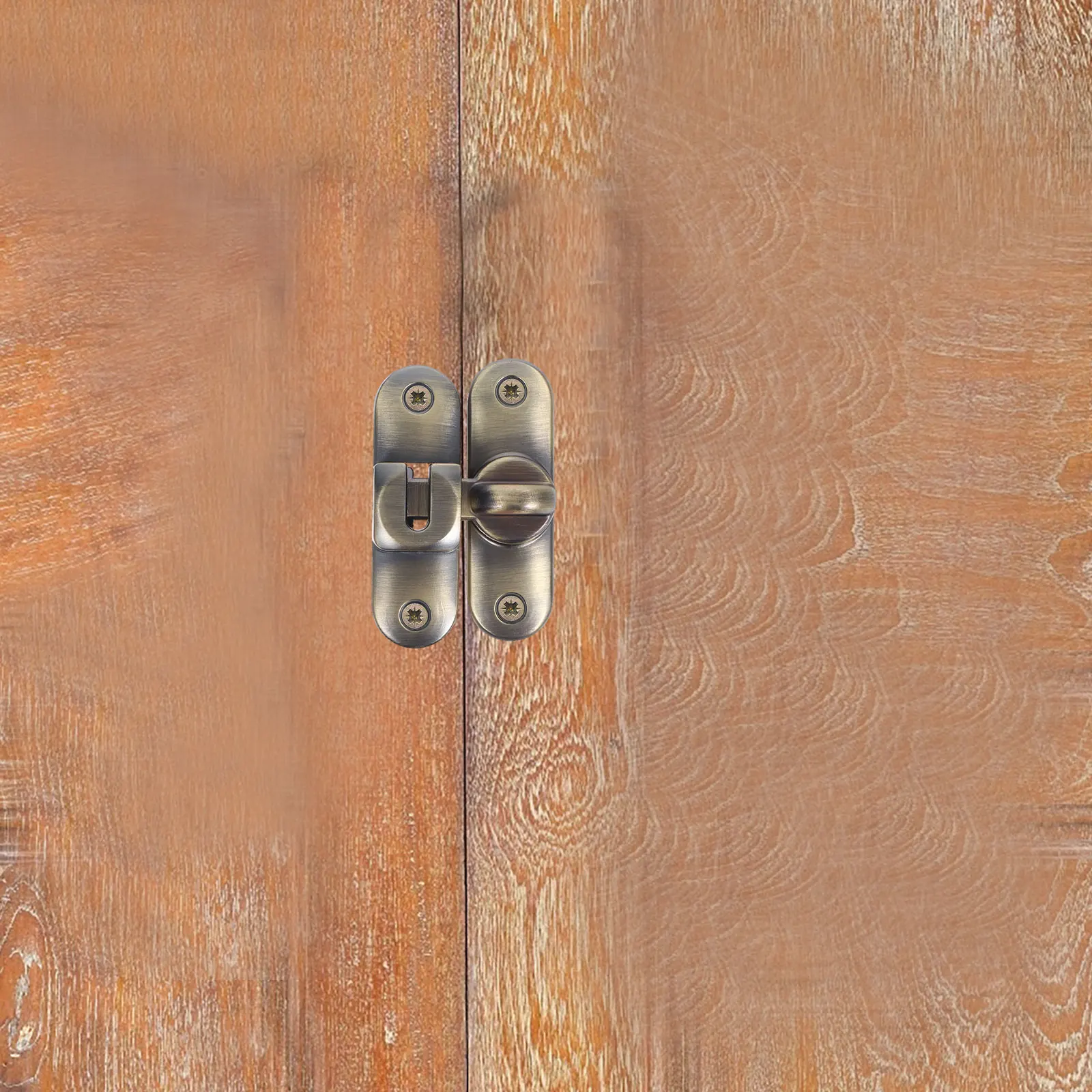 

Zinc Alloy Door Latch Lock No Drilling Required Durable Construction Fits Bathrooms Kitchens Wardrobe Cabinet Furniture Sliding