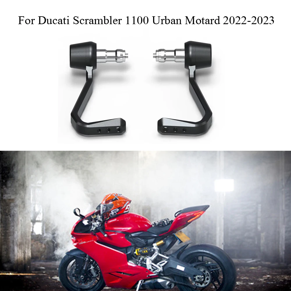

Motorcycle Brake and Clutch Lever Protector Kit For Ducati Scrambler 1100 Urban Motard 2022-2023