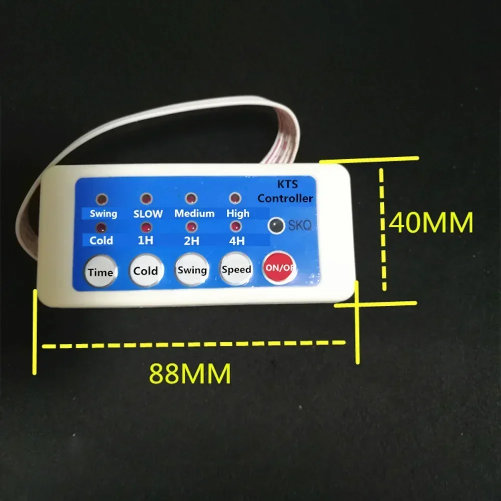 AC110 220V 300W Air Conditioner Fan Circuit Control Board with Remote and Button Board for Controlled Airflow and Timer Options