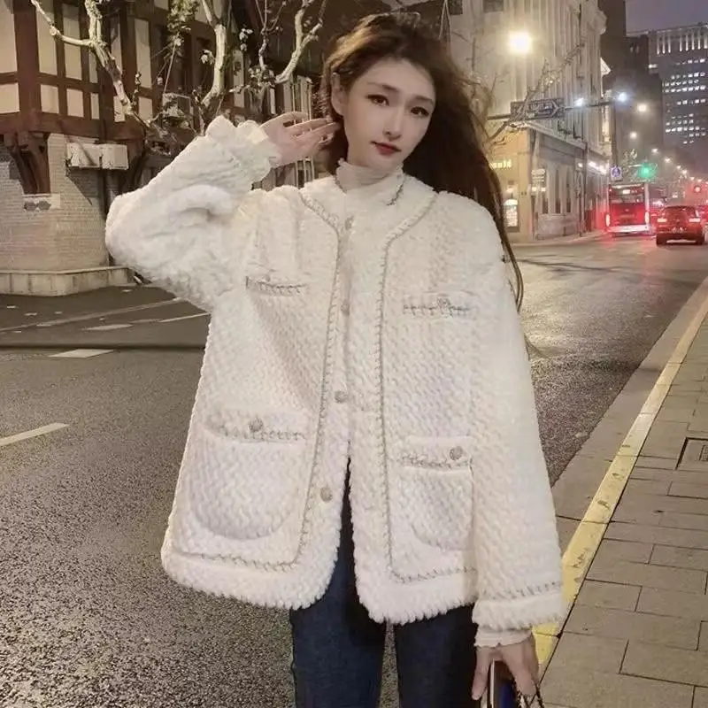 

Твидовый жакет высокого качества для женщин, осенний, непромокаемый, с капюшоном, для кемпинга, активного отдыха, приятный для кожи, на молнии, удобный, для повседневной носки, в стиле ретро