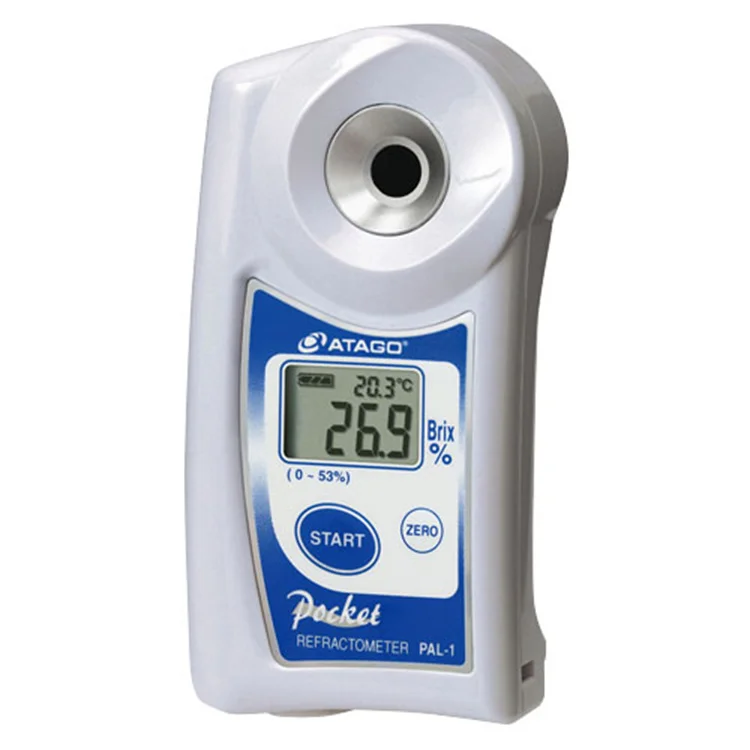 

Veidt Weighing ATAGO PAL-1 (3810) Digital Hand-held Pocket Refractometer Digital Beer Refractometer 0.0-30% Range Brix Coffee