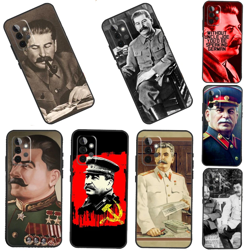 USSR Joseph Stalin Case For Samsung Galaxy A12 A32 A42 A52 A72 A50 A70 A10 A20 A21S A52S A51 A71 Phone Cover