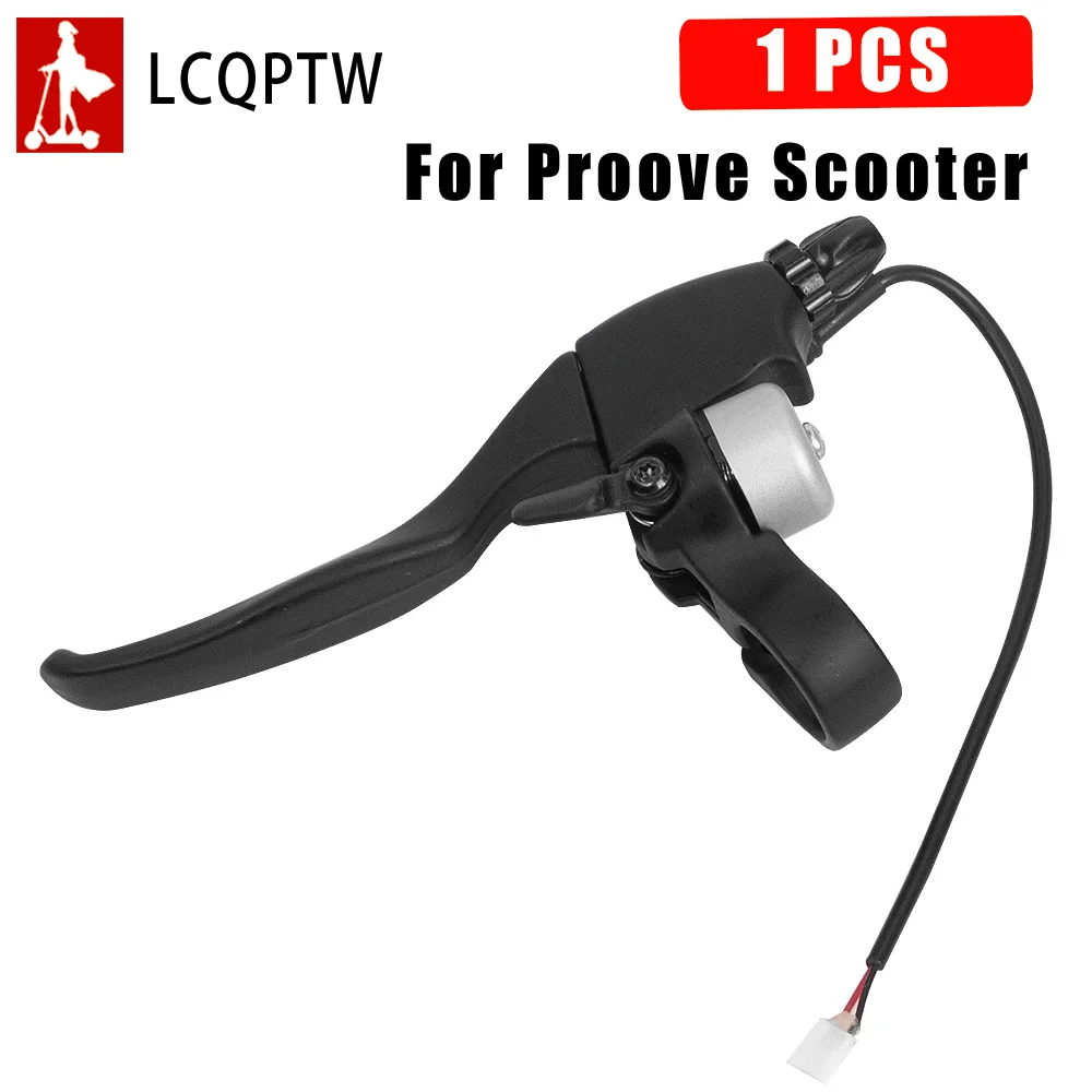 2 in 1 Electric Scooter Brake Handle Brake Lever with Bell Ring for Proove Scooter for HX X7X8  Assembly Accessories