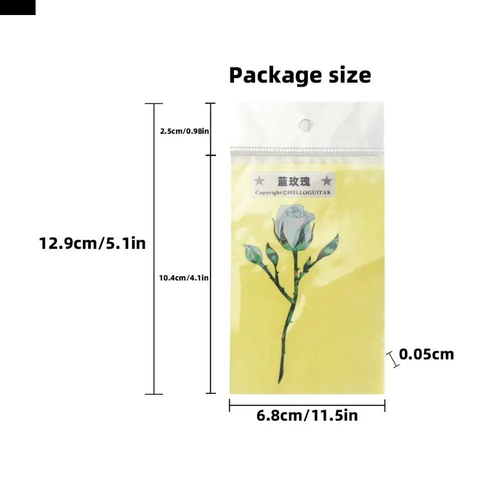 

Novelty Guitar Head Sticker DIY PVC Guitar Panel Sticker Inlay Sticker Personalise Guitar Headstock Decal Guitar Beginner Gifts