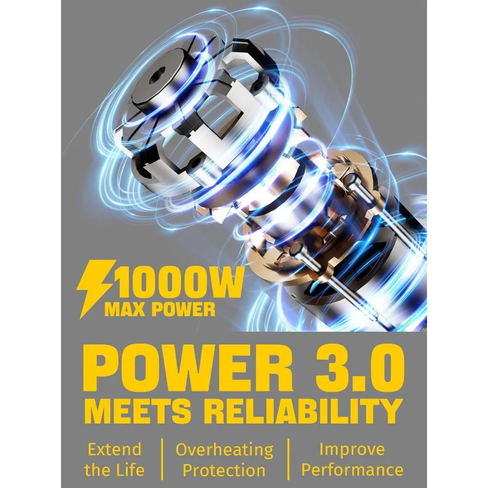 منشار عمود لاسلكي 8 بوصة، منشار كهربائي 2 في 1 مع بطارية 4.0 أمبير في الساعة، ماكينة تشذيب شجرة كهربائية وقاطع فرع مع عمود قابل للتمديد