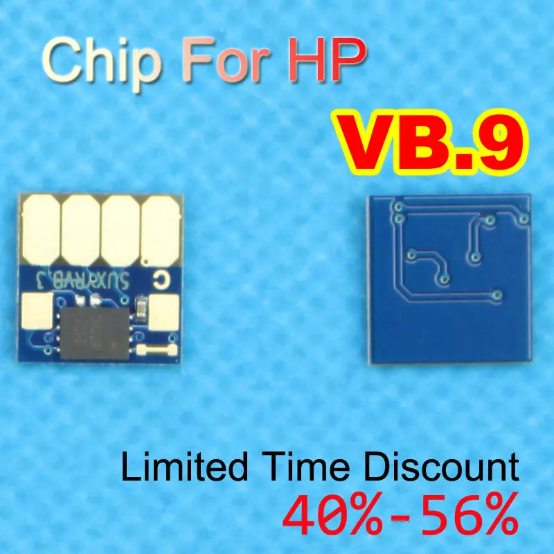 Chip de cartucho de tinta VB9 VB 9 para HP 952, 953, 954, 955, 952XL, 953XL, 954XL, 955XL, 7740, 8210, 8710, 8720, 8730, 8740, VB. Chip 9