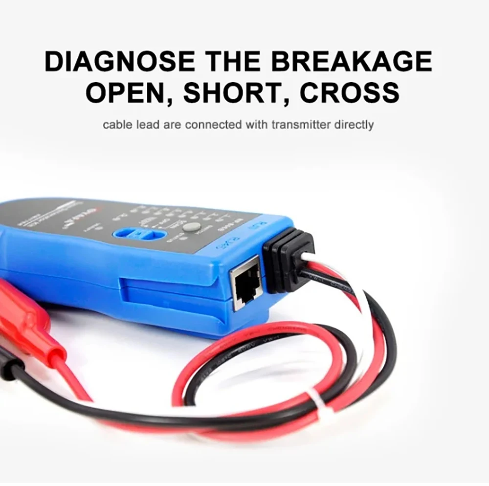Imagem -04 - Noyafa-cabo Multifuncional Teste Detector Finder Fio Continuidade Tester Wiremap Suporte por Telefone Trace Nf806