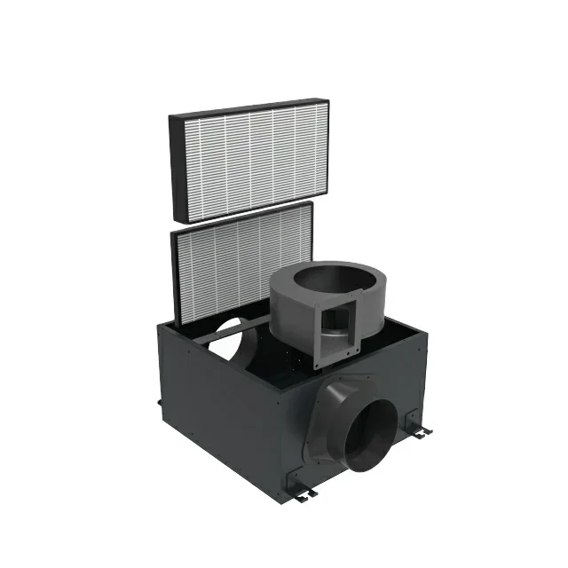 High Efficiency Heat Energy Recovery Ventilation  HVAC System with Recuperator
